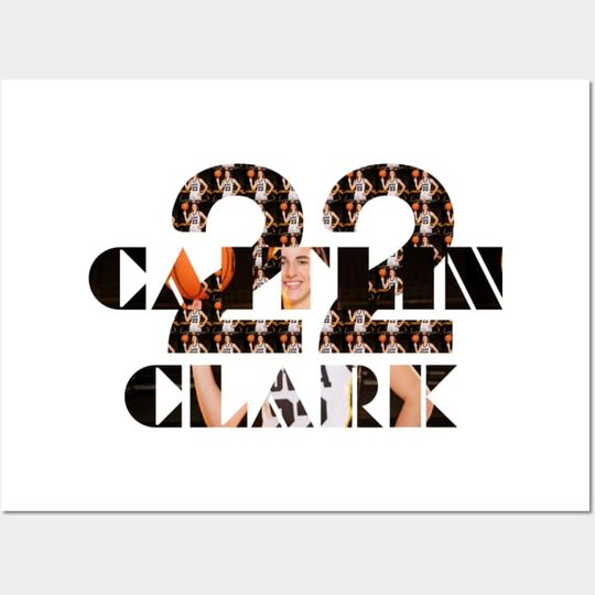 From The Logo 22 Caitlin Clark Poster, Caitlin Clark Poster