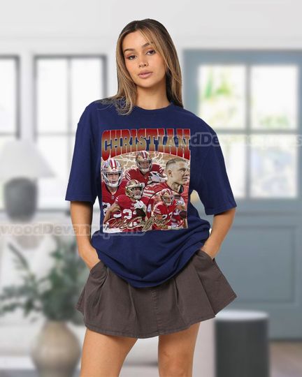Christian Mccaffrey Football Shirt, Christian Mccaffrey Shirt, Football Fan Shirt