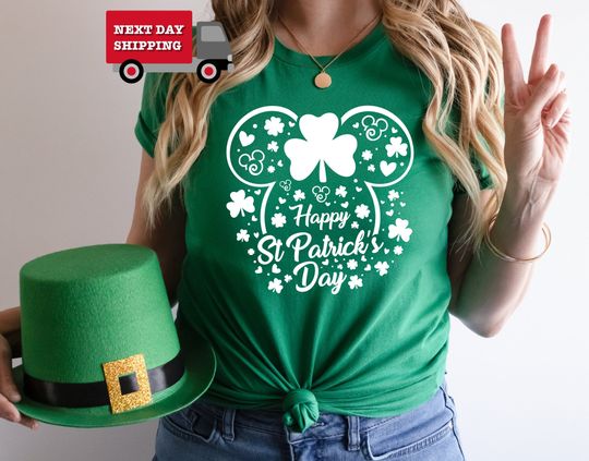 Disney Mickey St Patricks Day Shirt, Happy Saint Patricks Day T Shirt