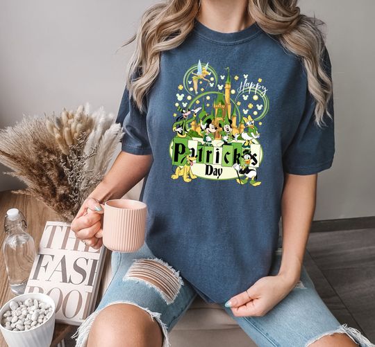 Mickey And Friends St Patrick's Day T Shirt