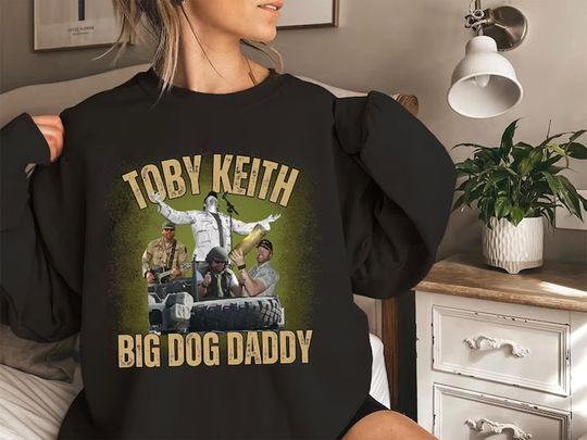 Toby Keith Sweatshirt, Country Song, Toby Keith Honoring