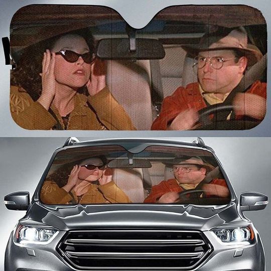Seinfeld The Parking Space Driving Funny Auto Car Accessories Windshield
