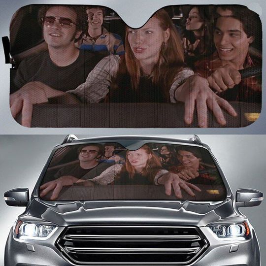 That 70s Show Hollywood Driving Funny Car Sunshade Auto Accessories Windshield