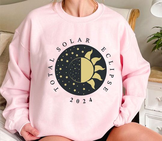 2024 Total Solar Eclipse Unisex Sweatshirt