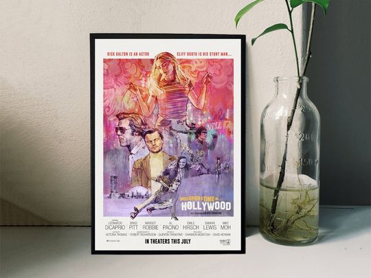 Once Upon a Time in Hollywood Movie Poster