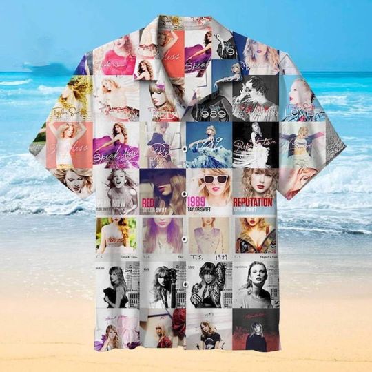 Taylor's Hawaiian Shirt, Taylor's Album Shirt, Taylor Version Shirt