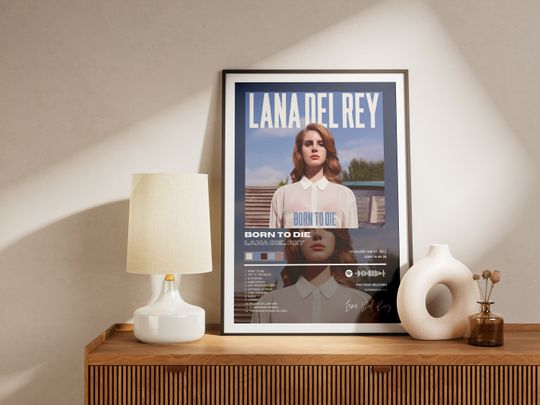 Lana Del Rey - Born To Die - Album Poster - Lana Del Rey Poster
