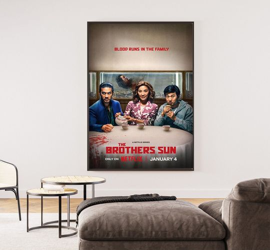 The Brothers Sun Movie Poster, Movie 2024 Poster, Movie Poster