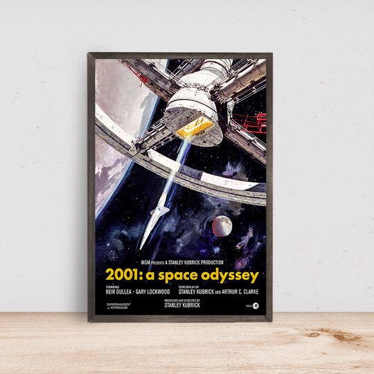 2001 A Space Odyssey Movie Poster Classic film-Poster