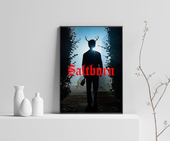 Saltburn 2024 Movie Poster, Wall Decor