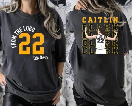 Vintage From The Logo 22 Caitlin Clark T-Shirt, Caitlin Clark Basketball Shirt