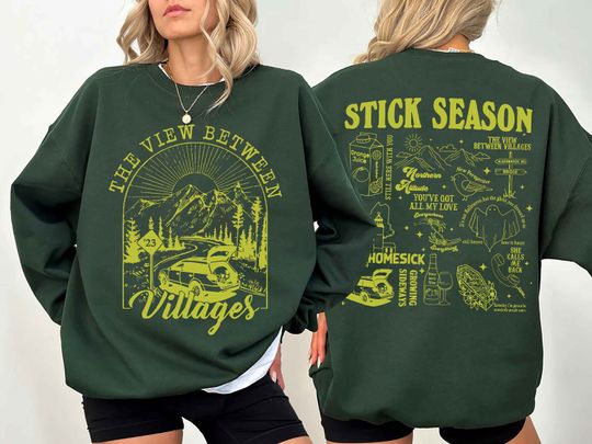 Vintage Noah Kahan Stick Season Tour Shirt, Stick Season 2024 Sweatshirt