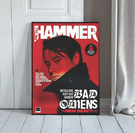 Metal Hammer Bad Omens 2024 Poster