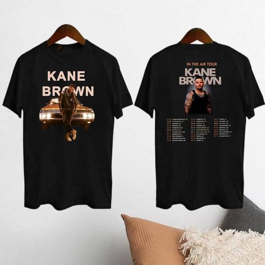 Kane Brown In The Air Tour 2024 Shirt, Kane Brown Fan Gift Shirt