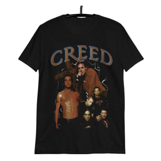 Vintage Creed 2024 Tour T-Shirt, The Creed Band Summer Of ’99 T-Shirt
