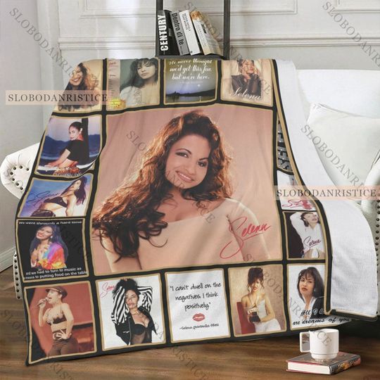 Selena Quintanilla Fleece Blanket, Selena Quintanilla Fleece Blanket