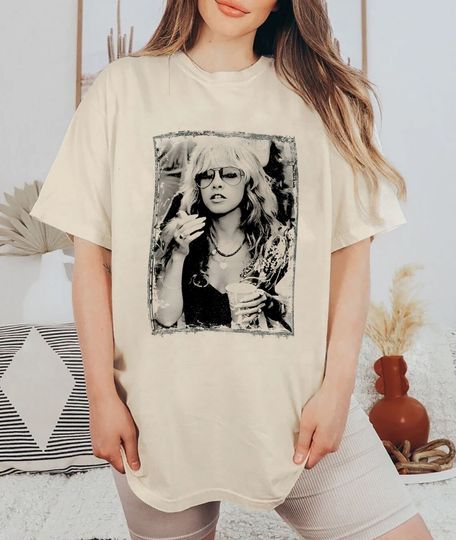 Stevie Nick Graphic Shirt, Stevie Nicks Album Music Vintage Shirt
