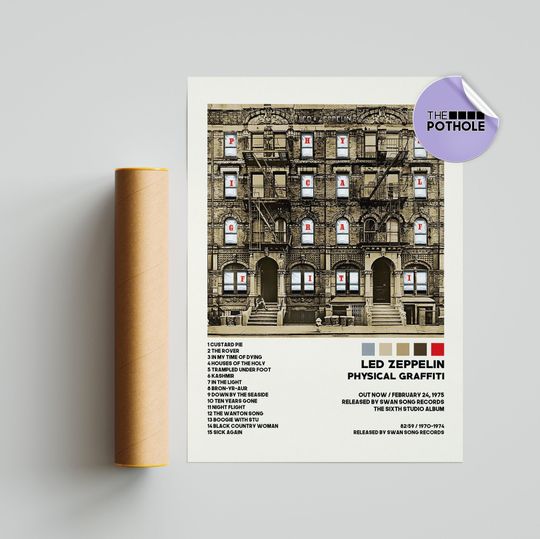 LED ZPELIN Posters / Physical Graffiti Poster