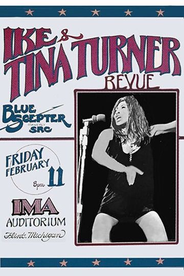 Ike & Tina Revue 1972 Club Gig Poster Print