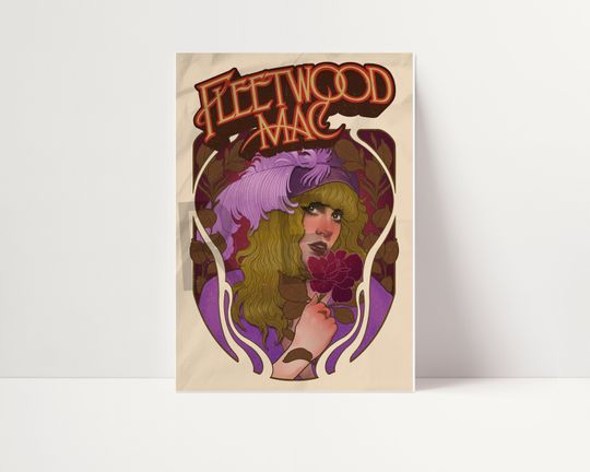 Fleetwood Mac Art poster Print Music Posters