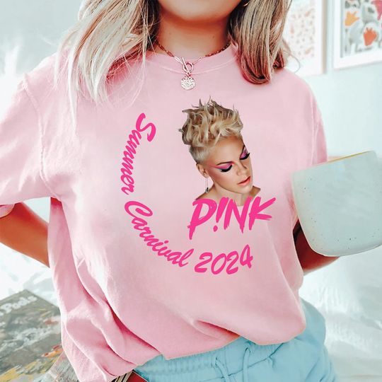 Pink Trustfall Tour 2024 Pink Singer Tour Music Festival Shirt