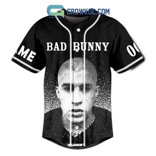Bad Bunny The Most Wanted Tour Baseball Jersey