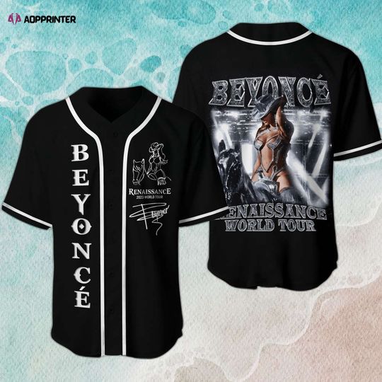 Personalized Beyonce Renaissance Baseball Jersey
