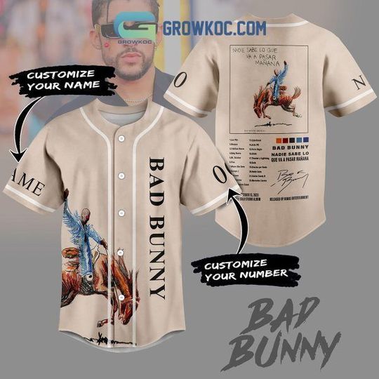 Bad Bunny Baseball Jersey