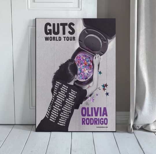 Olivia R0drig0 Guts World Tour Begin On February 23 2024 Poster