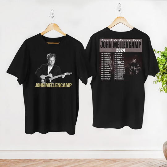 John Mellencamp Live Tour 2024 T-Shirt