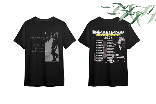 John Mellencamp Live And In Person Tour 2024 Shirt