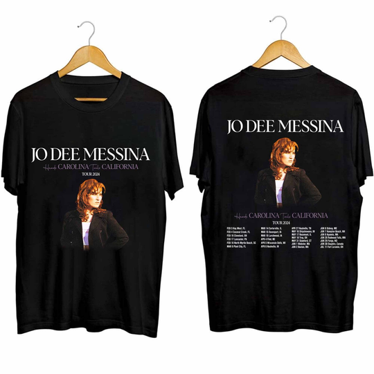 Jo Dee Messina 2024 Tour Heads Carolina Tails California Shirt