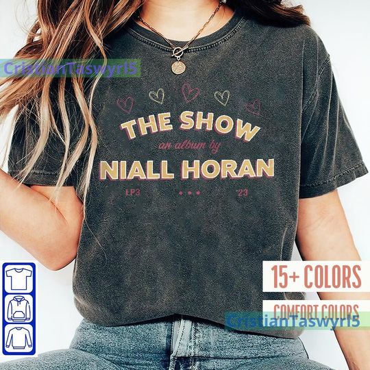 Niall Horan The Show Album T-Shirt, The Show Album Track List Shirt