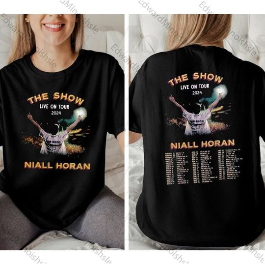 Live on tour 2024 Niall Horan Shirt,The show Niall Horan Tracklist Graphic Shirt