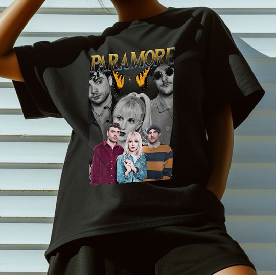 Retro Paramore Franklin t-shirt Vintage merch Tour Concert T Shirt