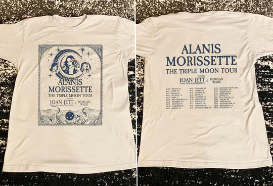 Alanis Morissette The Triple Moon Tour 2024 T-Shirt