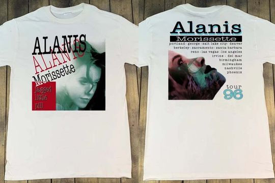 Vintage Alanis Morissette Tour Concert Shirt