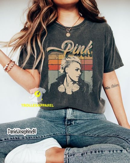 Pink T-Shirt, Music Tour Shirt
