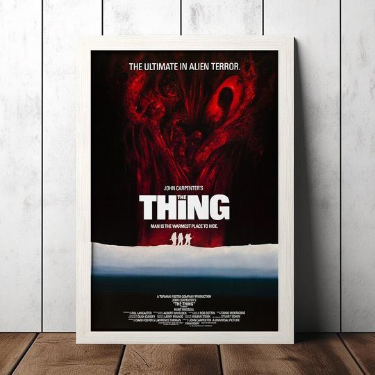 The Thing (1982) Classic Horror Movie Poster