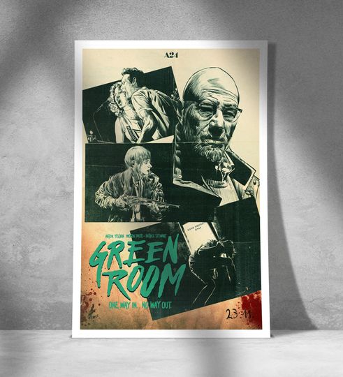 A24 Green Room Movie Poster