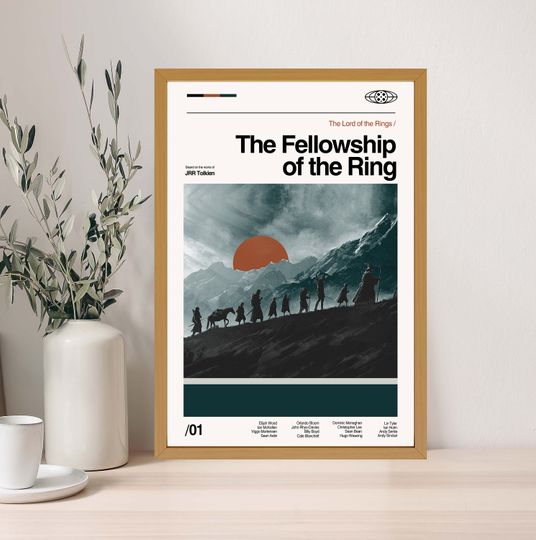 The Fellowship Of The Ring Movie Poster