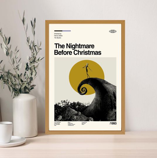 The Nightmare Before Chrismas Poster
