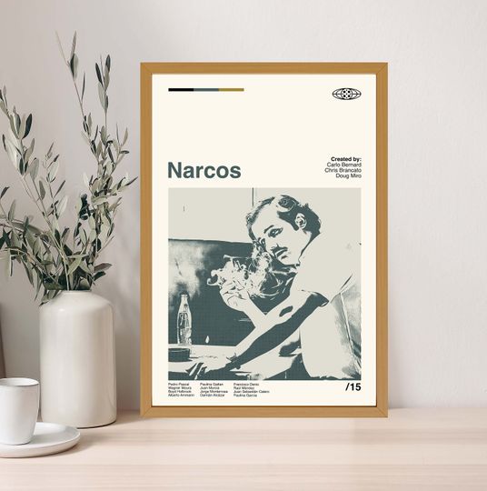 Narcos Poster, Narcos Art, Narcos Print, Narcos Poster