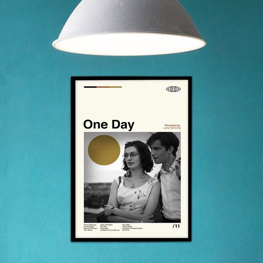 One Day Poster, Lone Scherfig, Minimalist Movie Poster