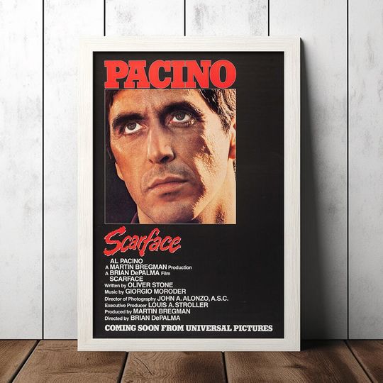 Scarface (1983) Classic Movie Poster