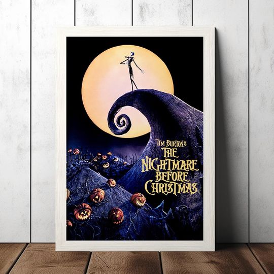 The Nightmare Before Christmas (1993) Classic Movie Poster
