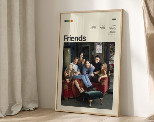 Friends Poster Print No: 2, Tv Show Poster