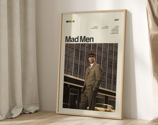 Mad Men Poster Print No: 2, Tv Show Poster