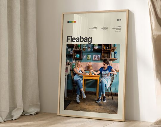 Fleabag Poster Print, Tv Show Poster
