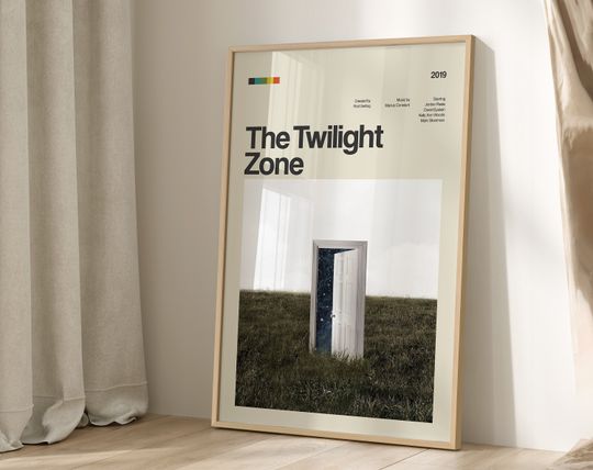 The Twilight Zone Poster Print, Tv Show Poster